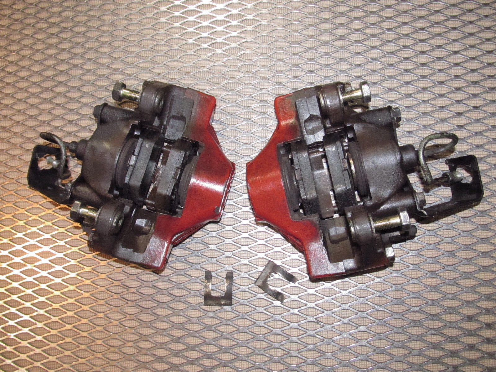 90-92 Nissan 300zx OEM Rear Brake Caliper - Set - Aluminum
