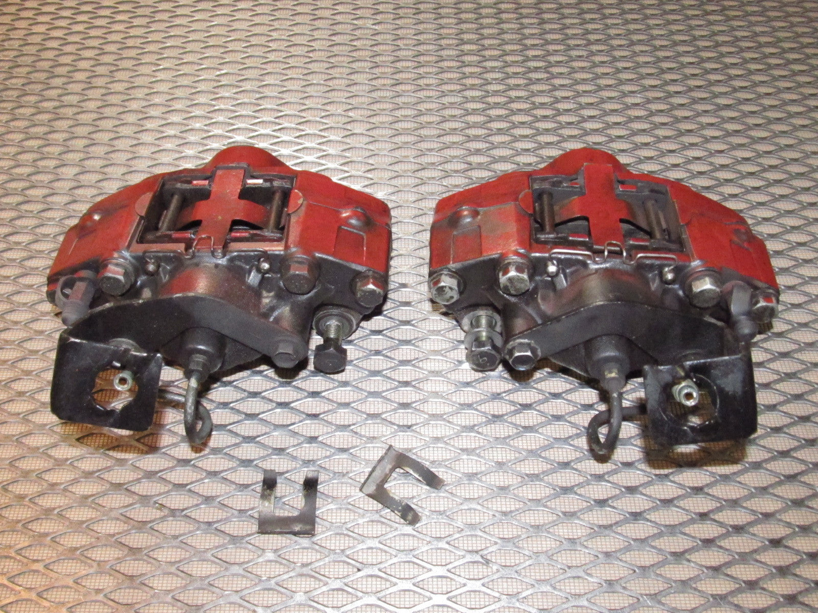 90-92 Nissan 300zx OEM Rear Brake Caliper - Set - Aluminum
