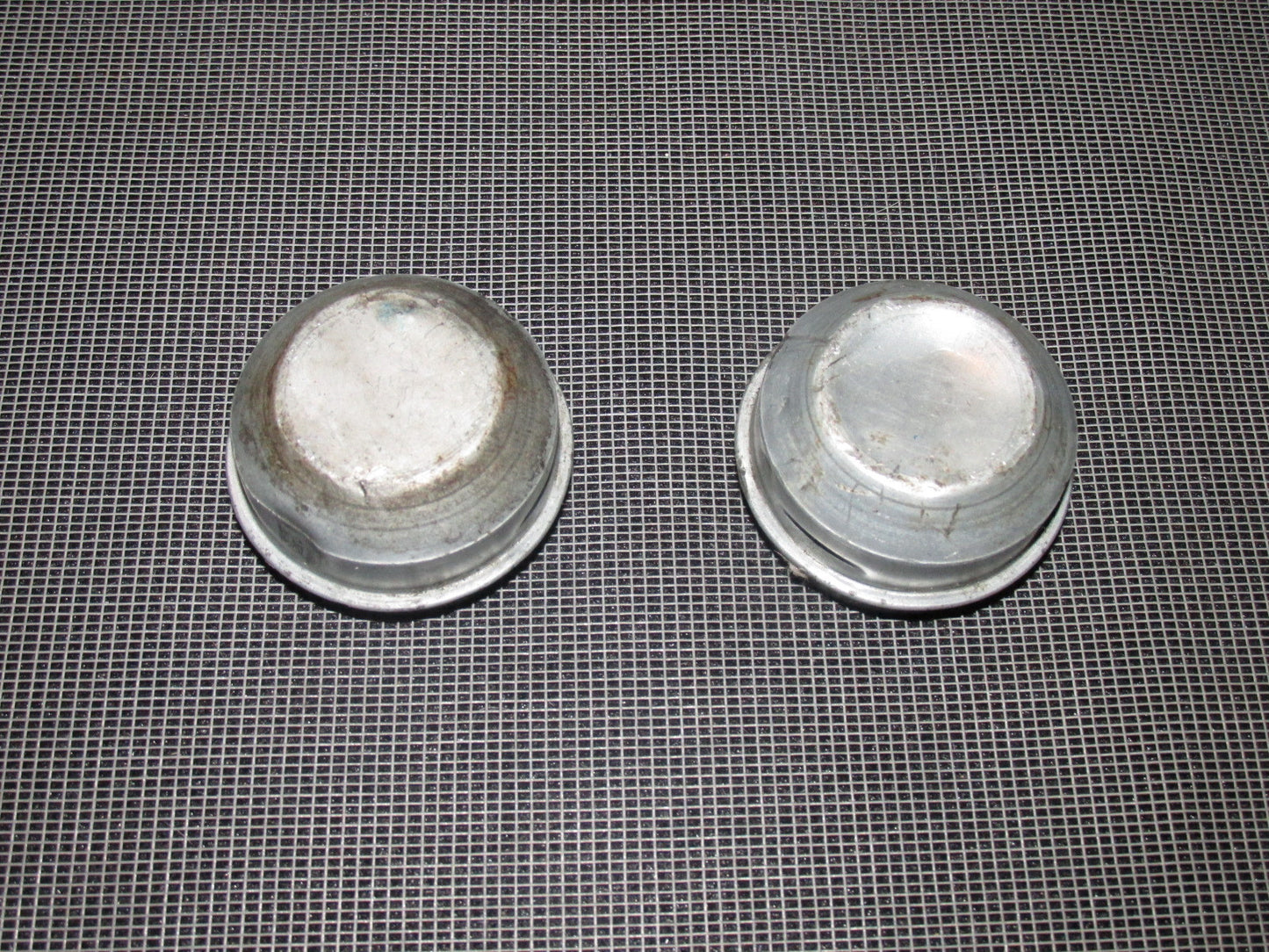 84 85 Mazda RX7 OEM 13B Front Wheel Hub Cap - Set