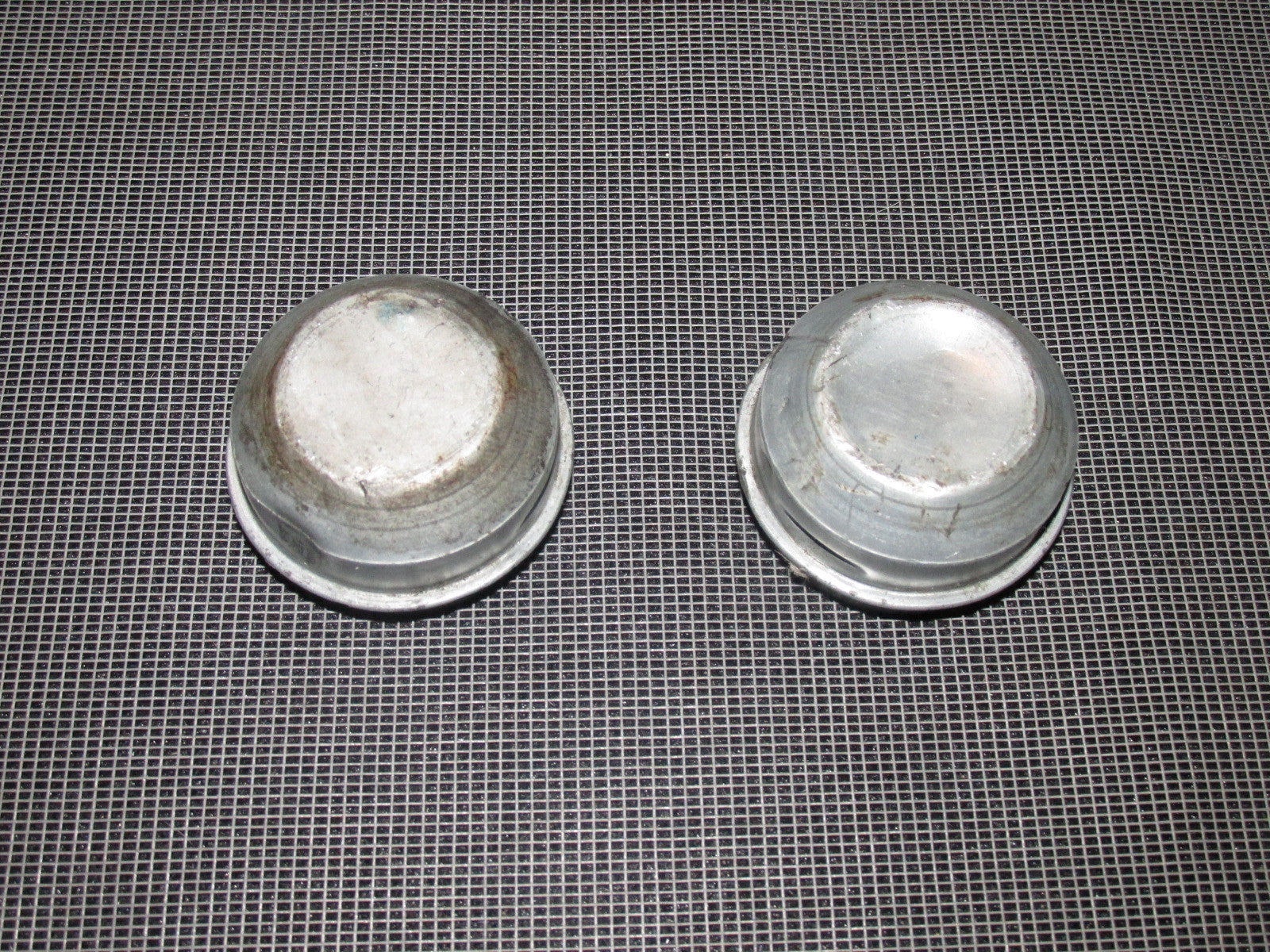 84 85 Mazda RX7 OEM 13B Front Wheel Hub Cap - Set