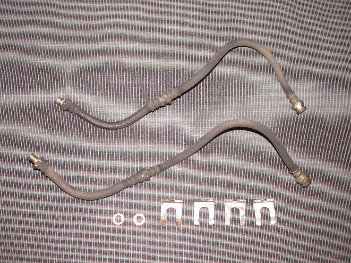 84 85 Mazda RX7 OEM 13B Front Brake Hose - Set