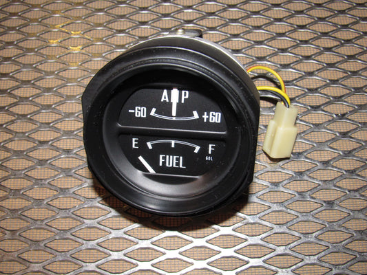 72 73 Datsun 240z OEM Battery Amp & Fuel Meter Gauge