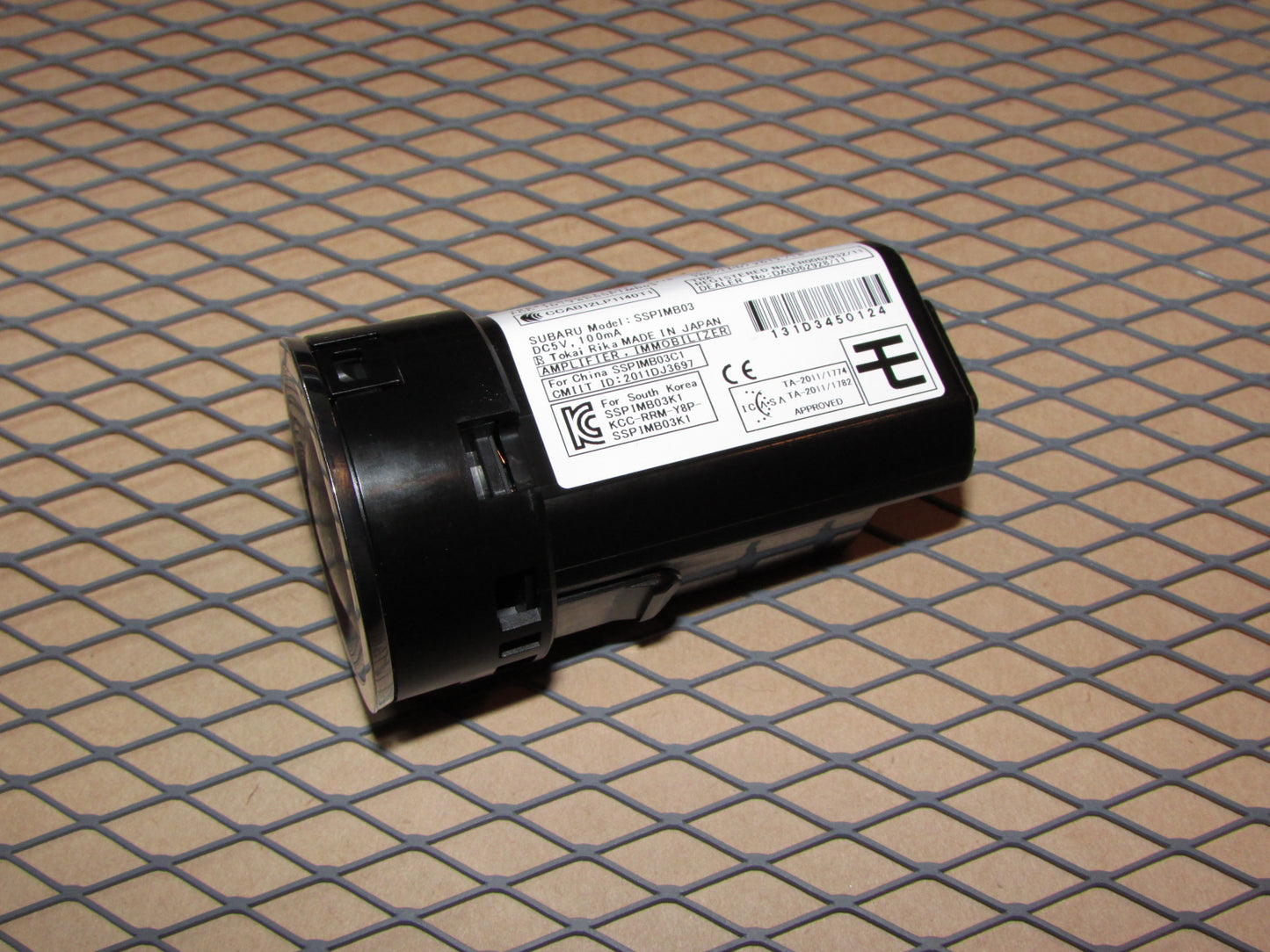 13 14 15 16 Subaru BRZ OEM Engine Start Stop Switch Button