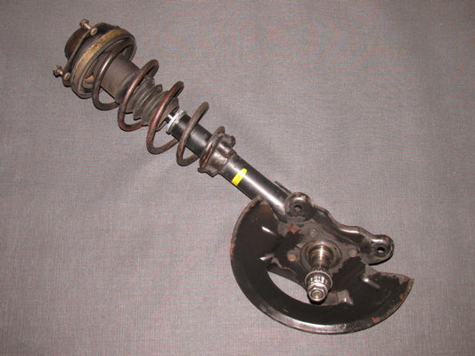 84 85 Mazda RX7 OEM 13B Front Wheel Spindle & Shock Assembly - Left