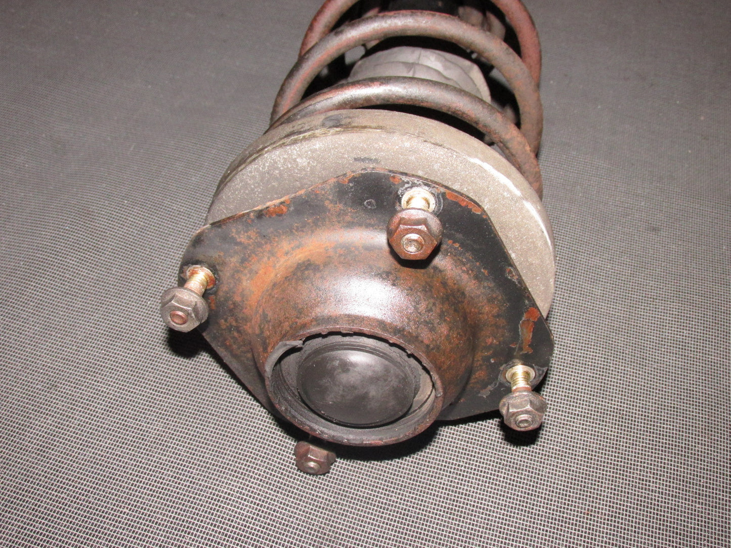 84 85 Mazda RX7 OEM 13B Front Wheel Spindle & Shock Assembly - Left