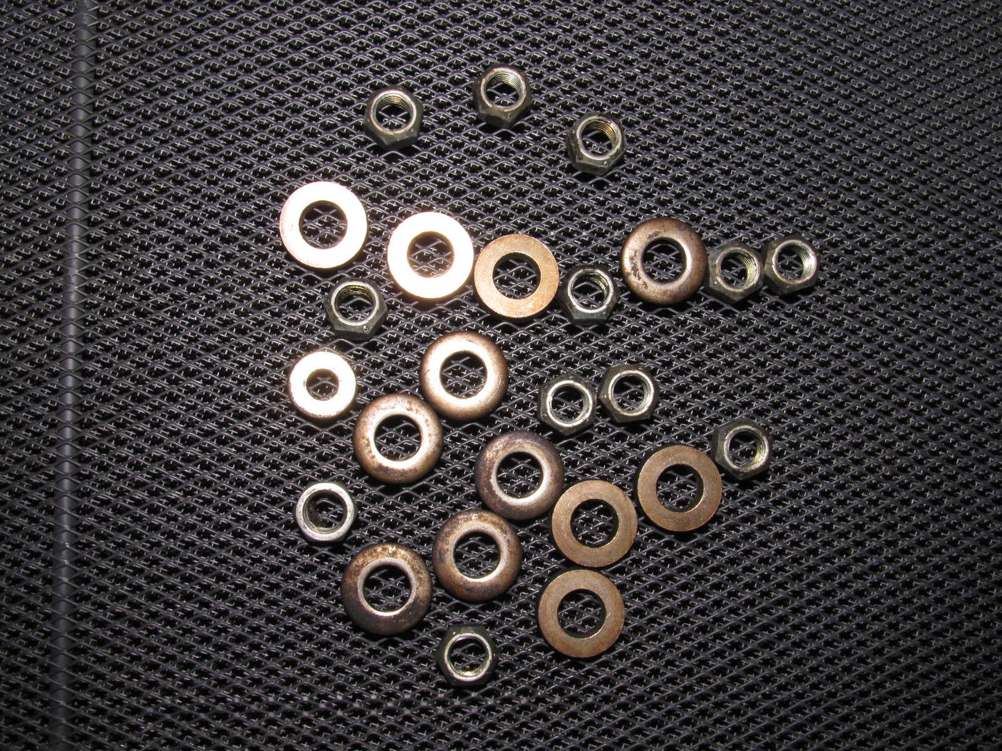90 91 92 93 94 95 96 Nissan 300zx Exahust Manifold Nut & Washer Set
