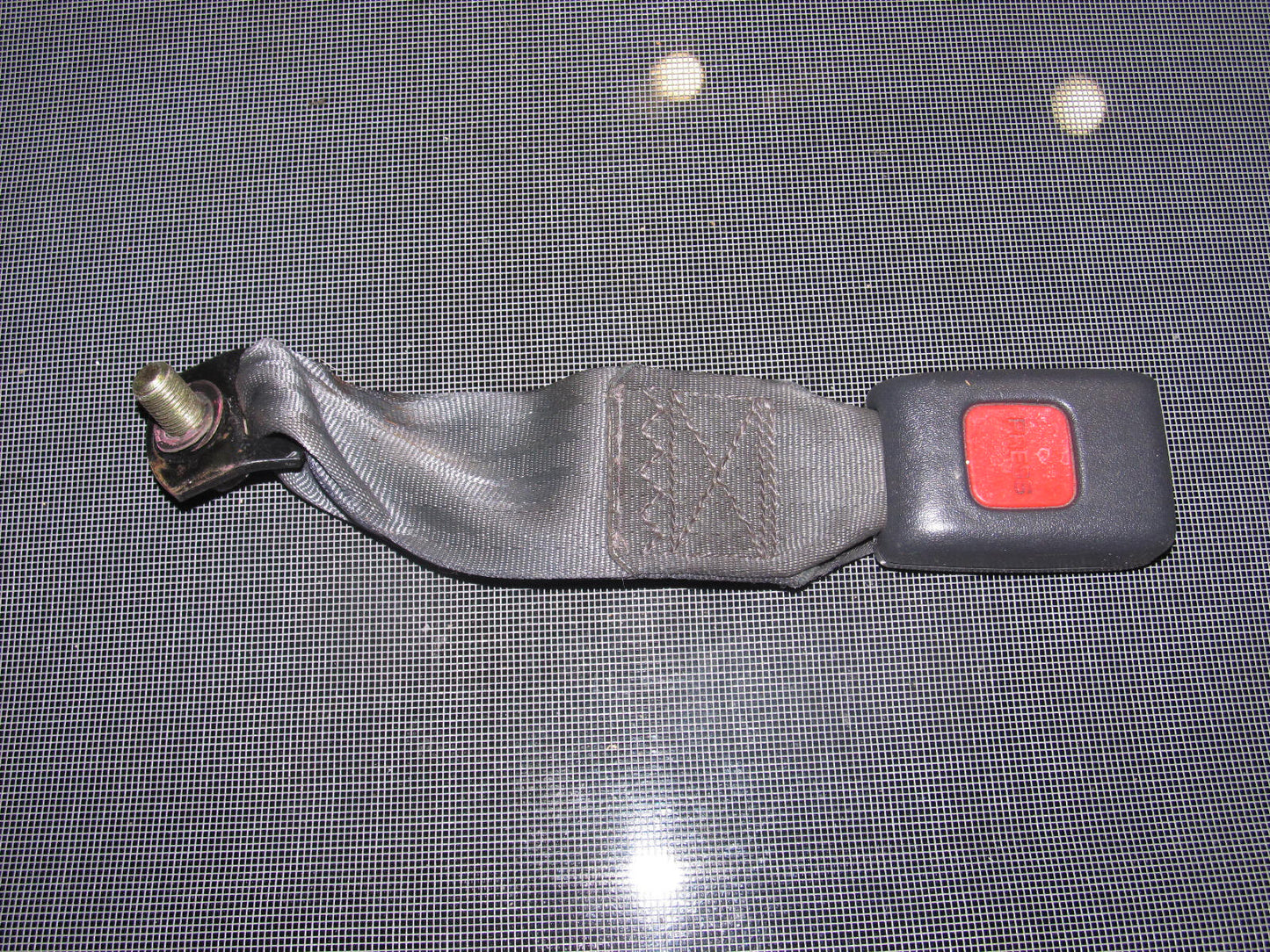 90-93 Toyota Celica OEM Gray Seat Belt Buckle - Rear Left