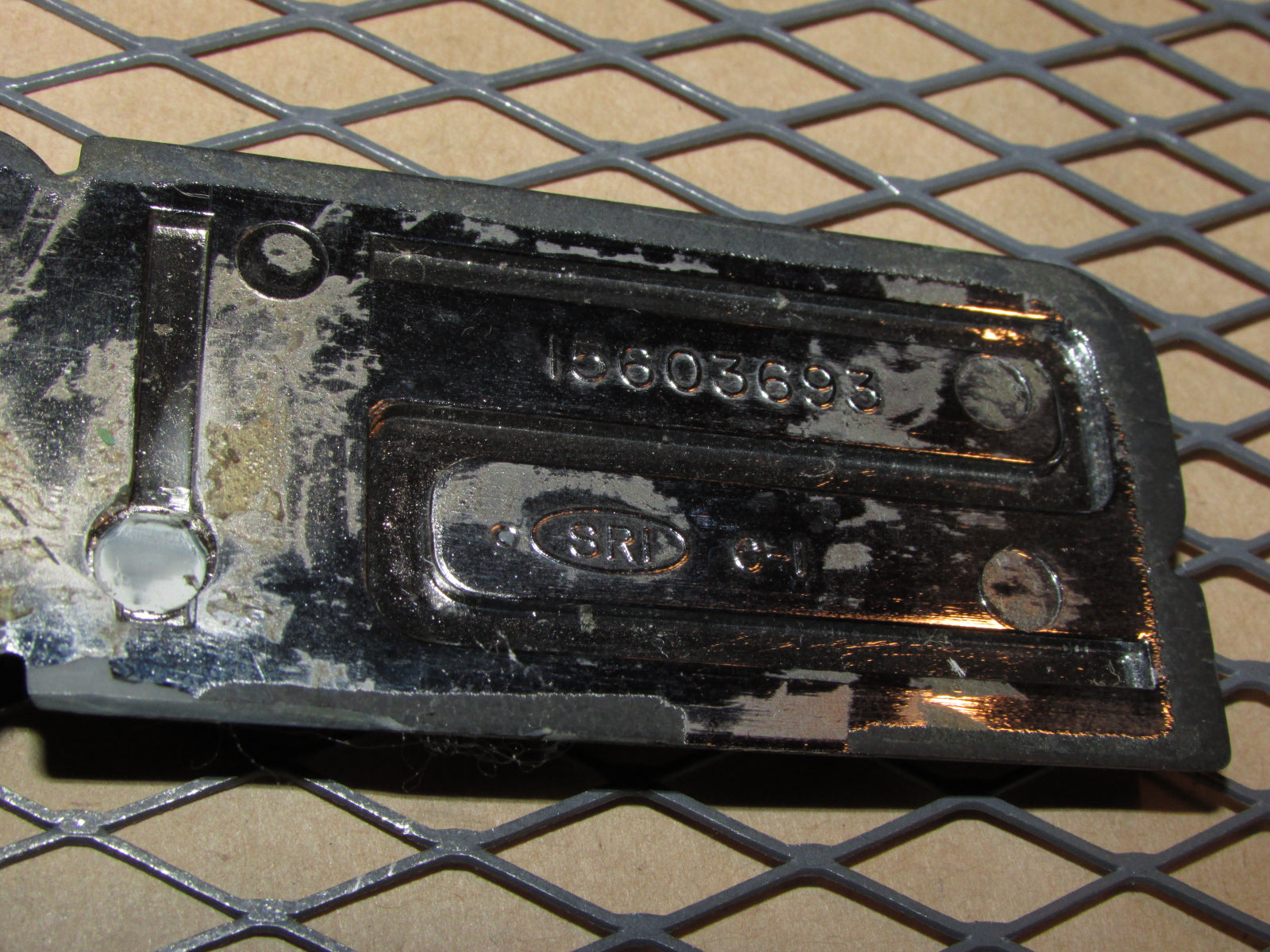 Genuine OEM GM SLE Nameplate Emblem - Chrome - Fits 2007-2015 GMC Sierra & Terrain Tailgate Or Side - #23255006
