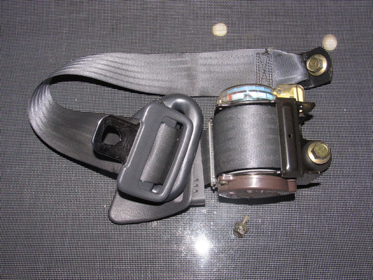 90-93 Toyota Celica OEM Gray Seat Belt - Rear Right