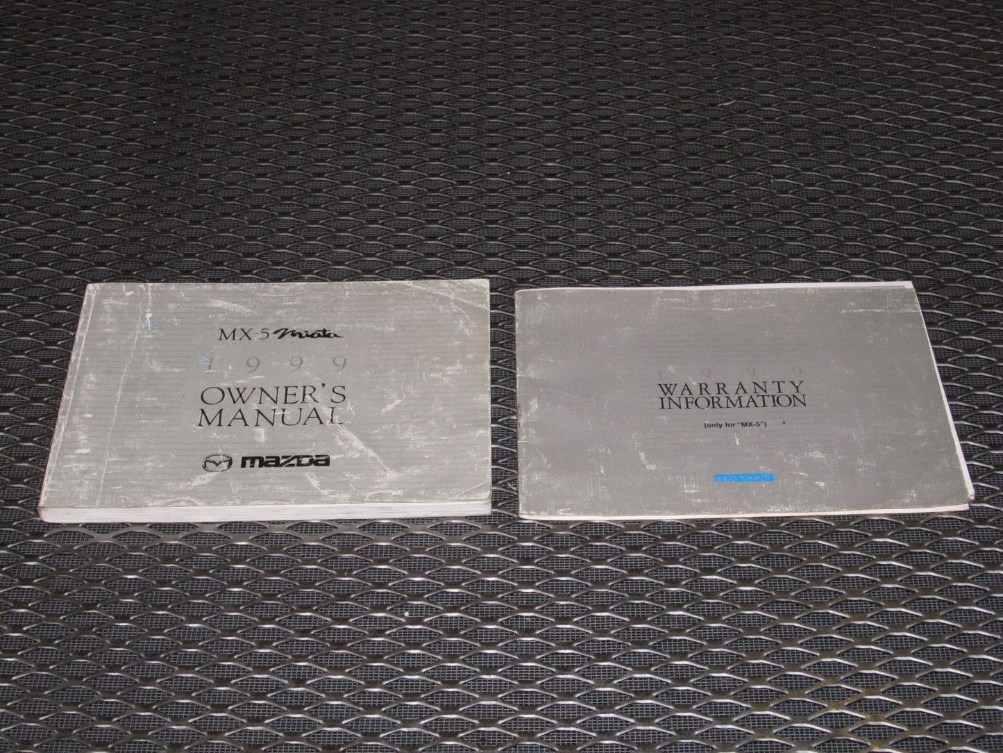 99 Mazda Miata OEM Factory Manual 10th Anniversary