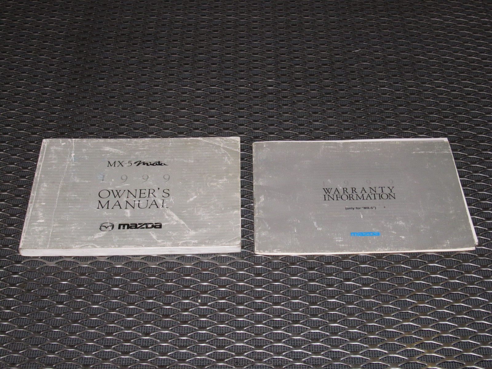 99 Mazda Miata OEM Factory Manual 10th Anniversary