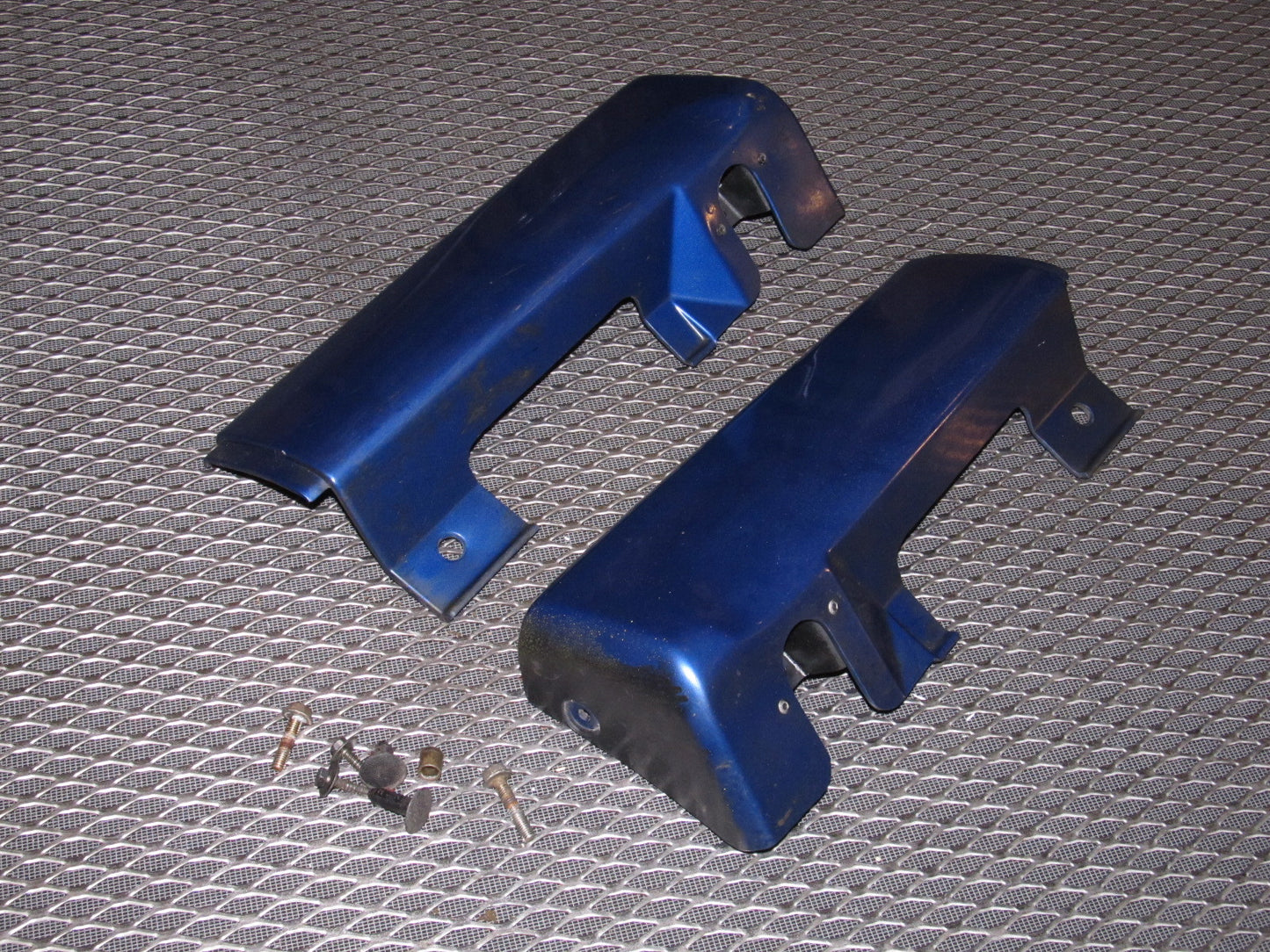 99 00 Mazda Miata OEM Front Skirt Rocker Panel Cover - Set