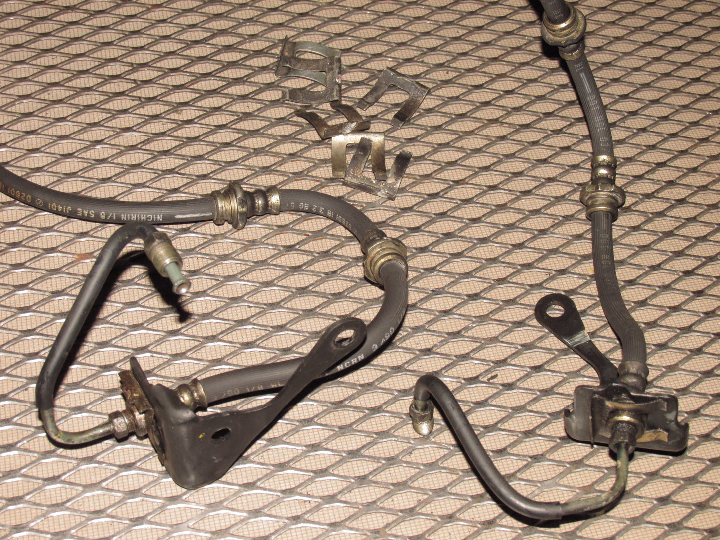 90 91 92 93 94 95 96 Nissan 300zx OEM Front Brake Line & Hose