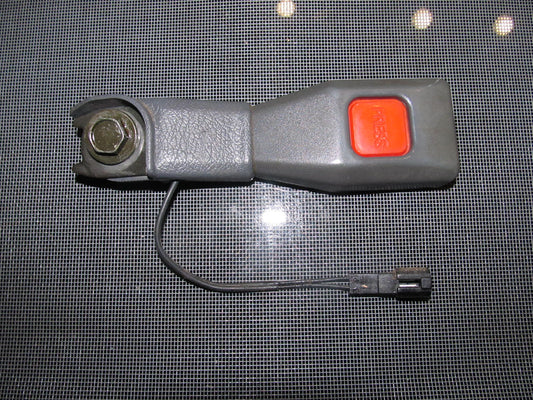 86.5-88 Toyota Supra OEM Gray Seat Belt Buckle - Front Left