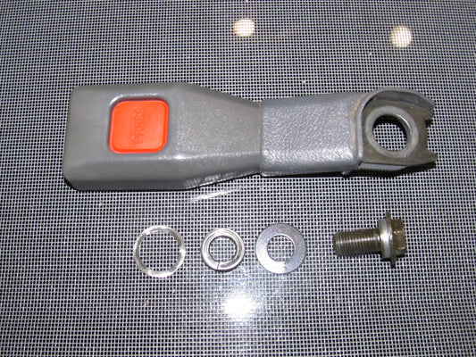 86.5-88 Toyota Supra OEM Gray Seat Belt Buckle - Front Right
