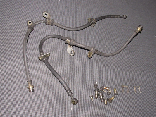 93 94 95 96 97 Honda Del Sol OEM B16 Front Brake Hose - Set