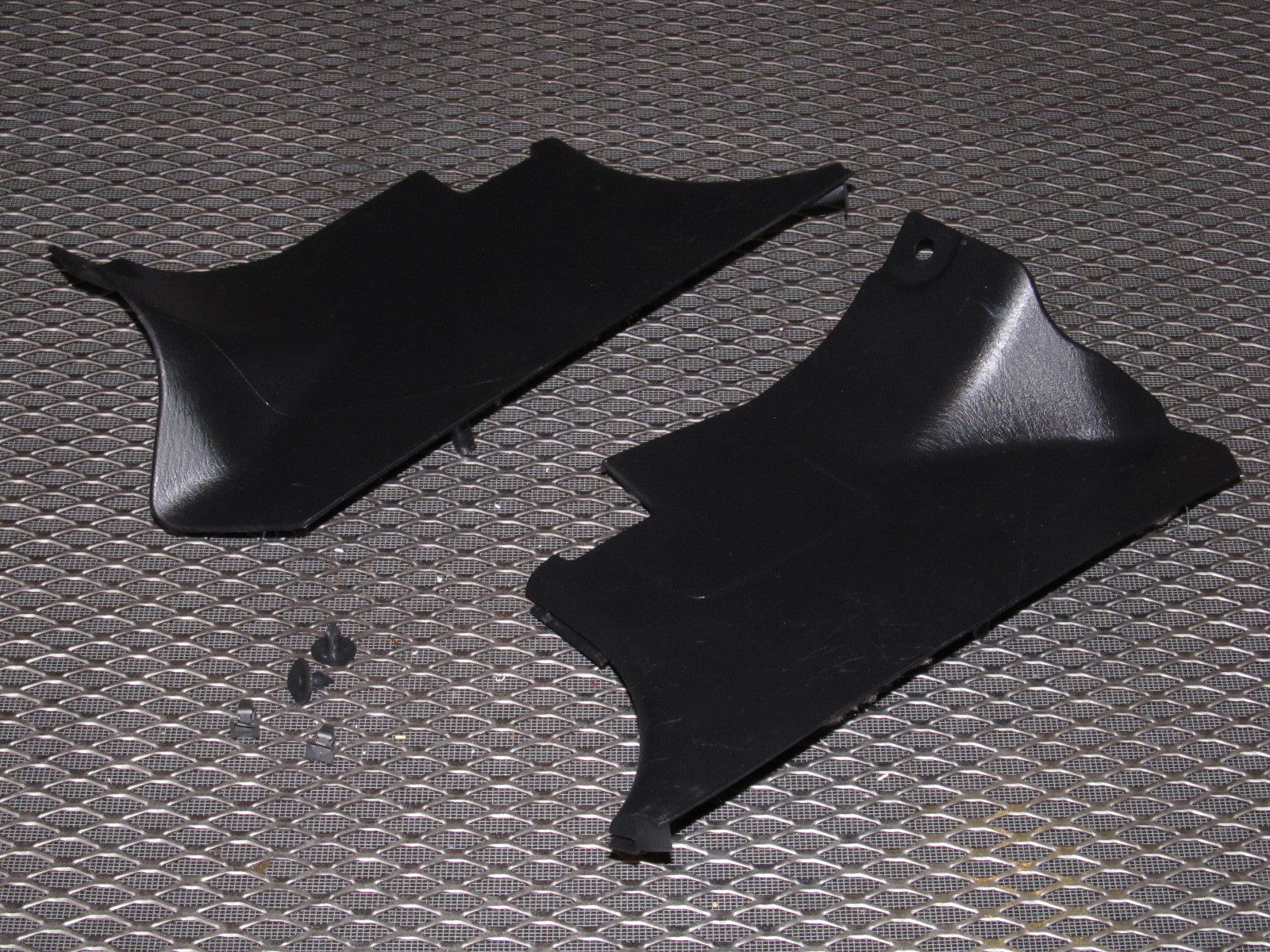 99 00 Mazda Miata OEM Interior Kick Panel Cover Set