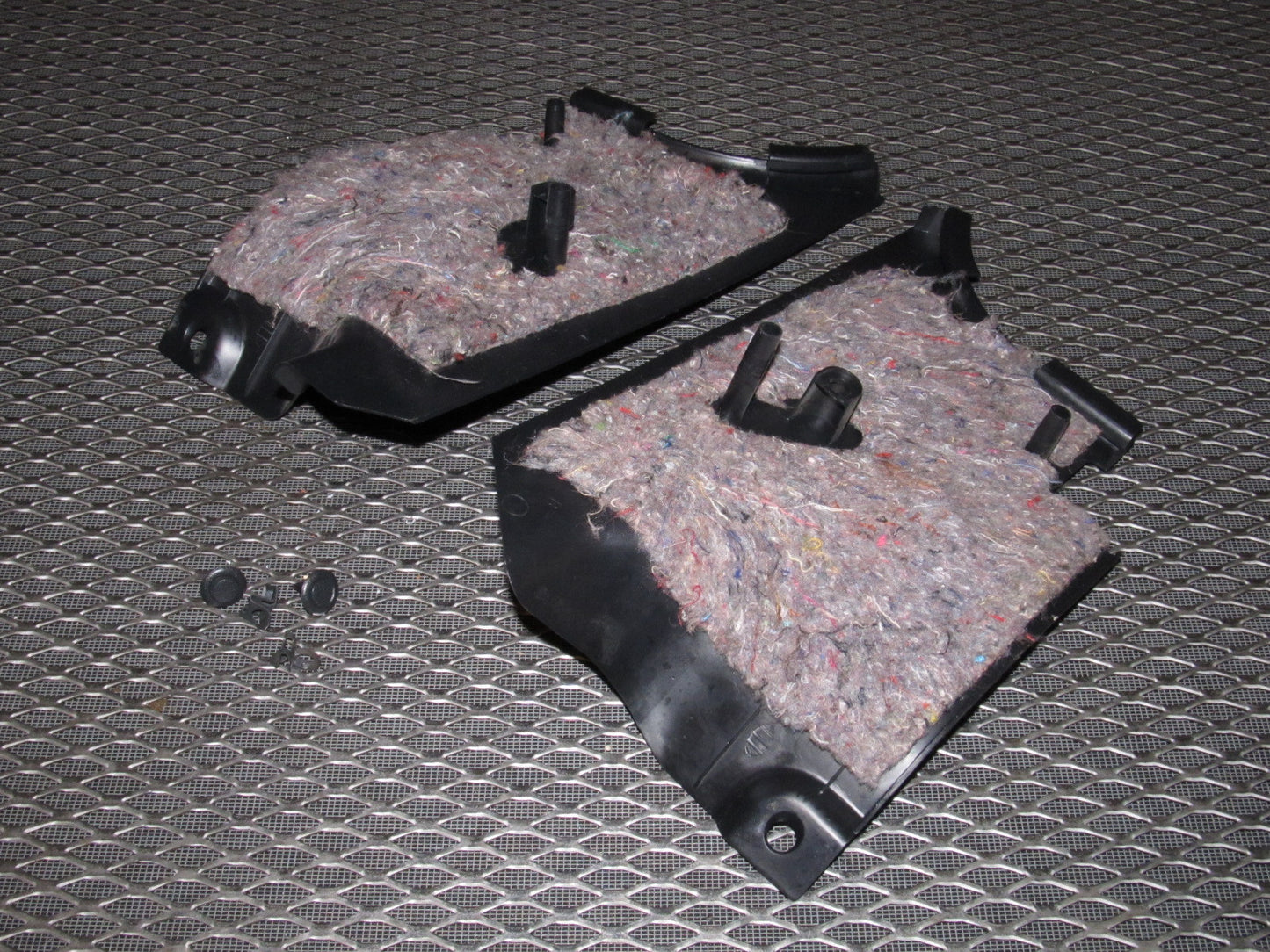 99 00 Mazda Miata OEM Interior Kick Panel Cover Set