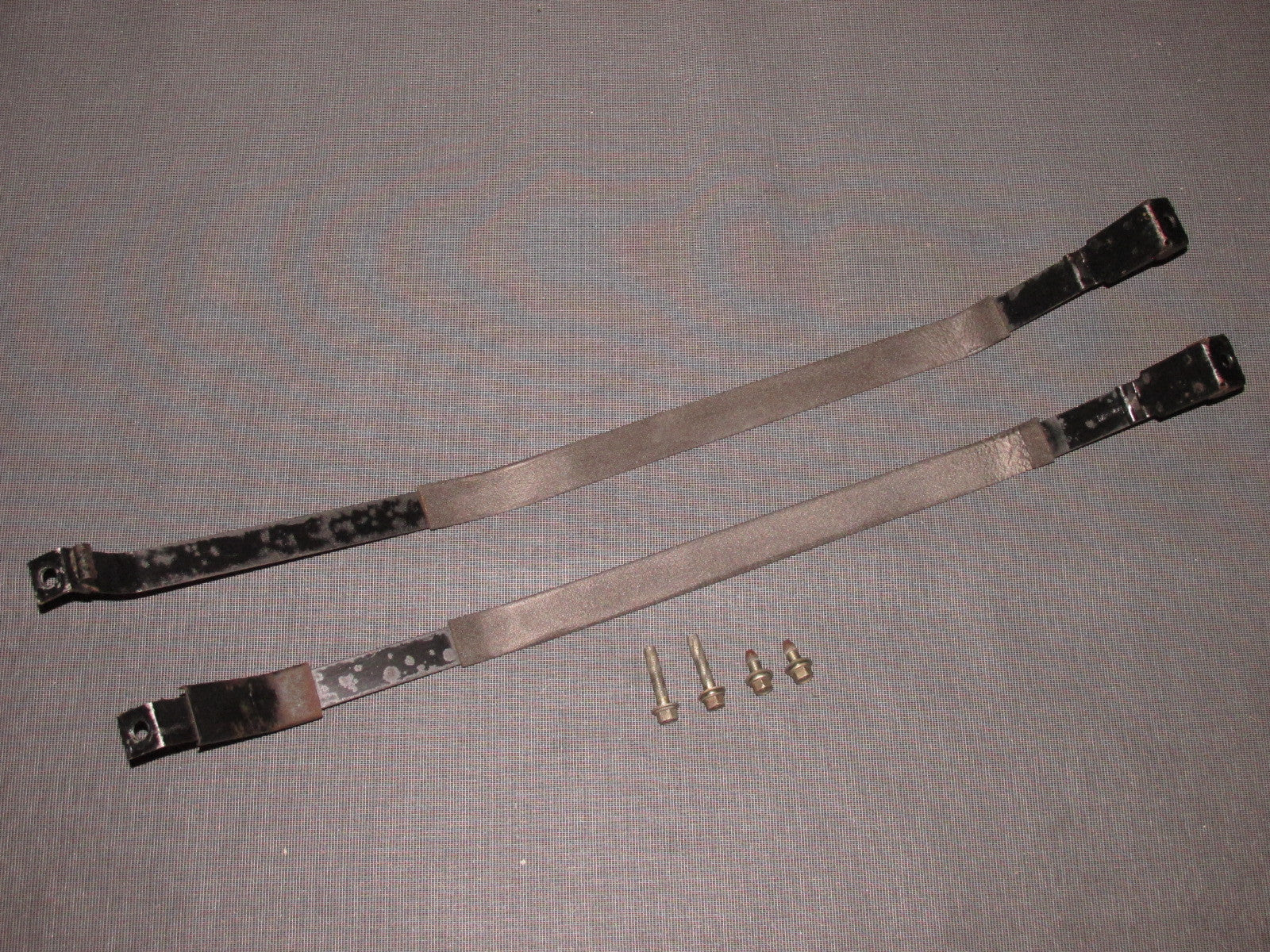 84 85 Mazda RX7 OEM Gas Tank Strapping Set