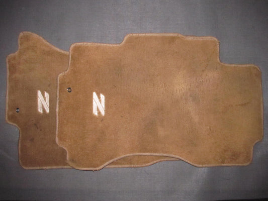 90 91 92 93 94 95 96 Nissan 300zx OEM Brown Front Carpet Set