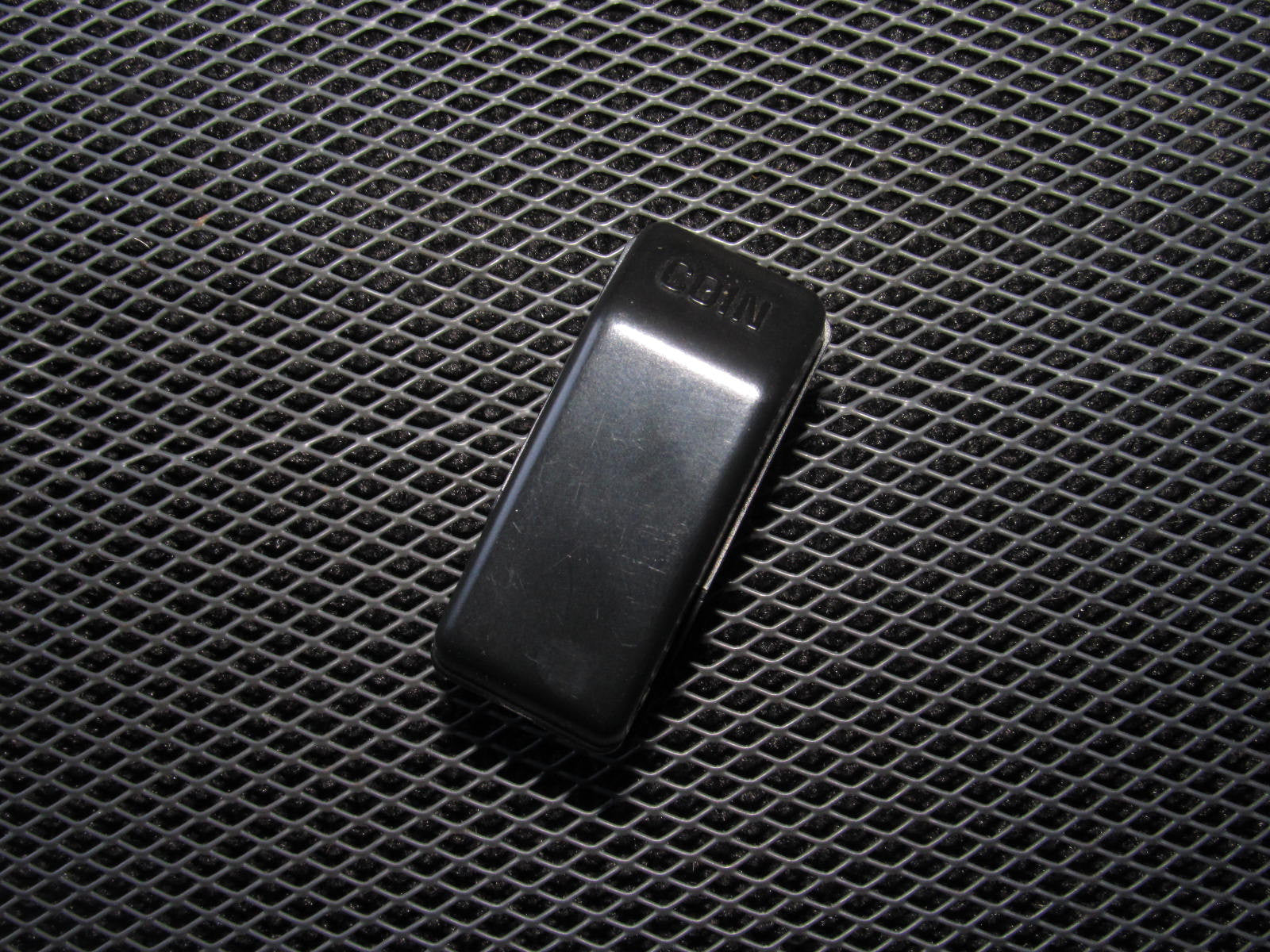 86.5-88 Toyota Supra OEM Black Filler Cap Coin Pouch