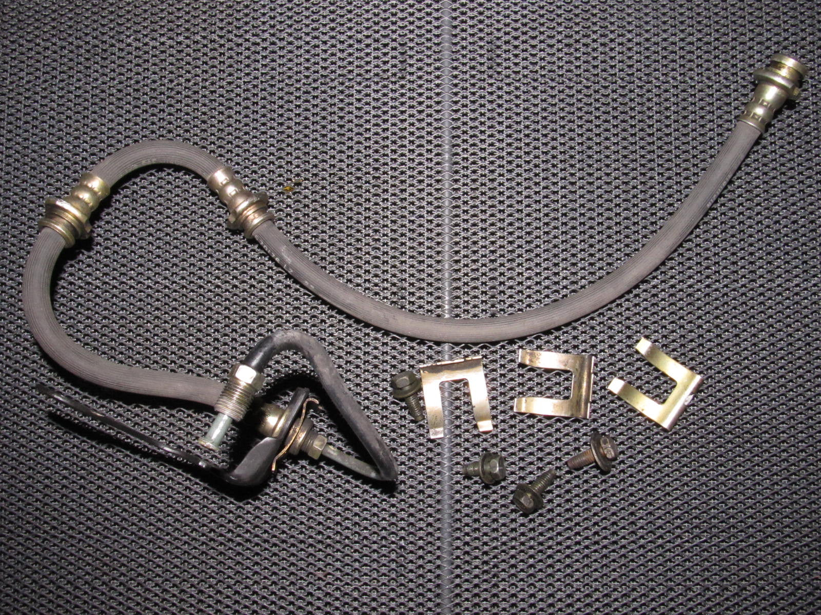 90 91 92 93 94 95 96 Nissan 300zx OEM Brake Hose & Line - Front Right