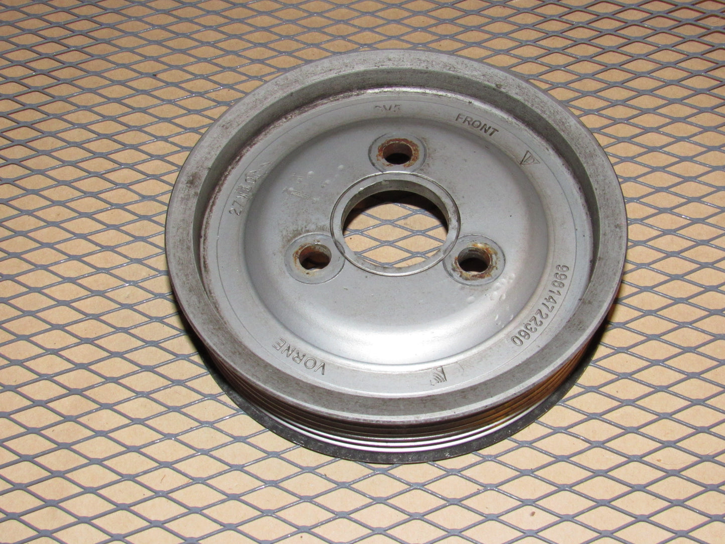 99 00 01 02 Porsche 911 Carrera OEM Power Steering Pump Pulley