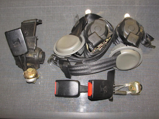 96-01 Audi A4 OEM Black Seat Belt - Rear Set