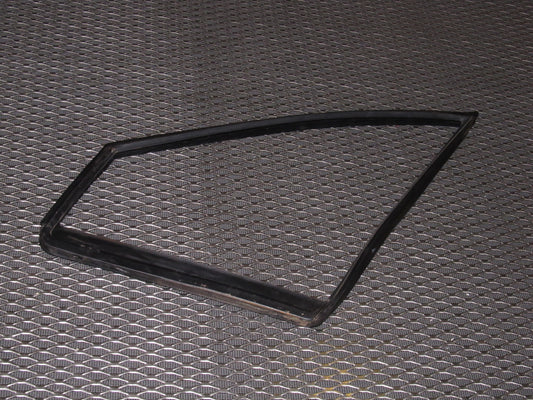 86 87 88 Mazda RX7 OEM Front Quarter Window Stripping - Left