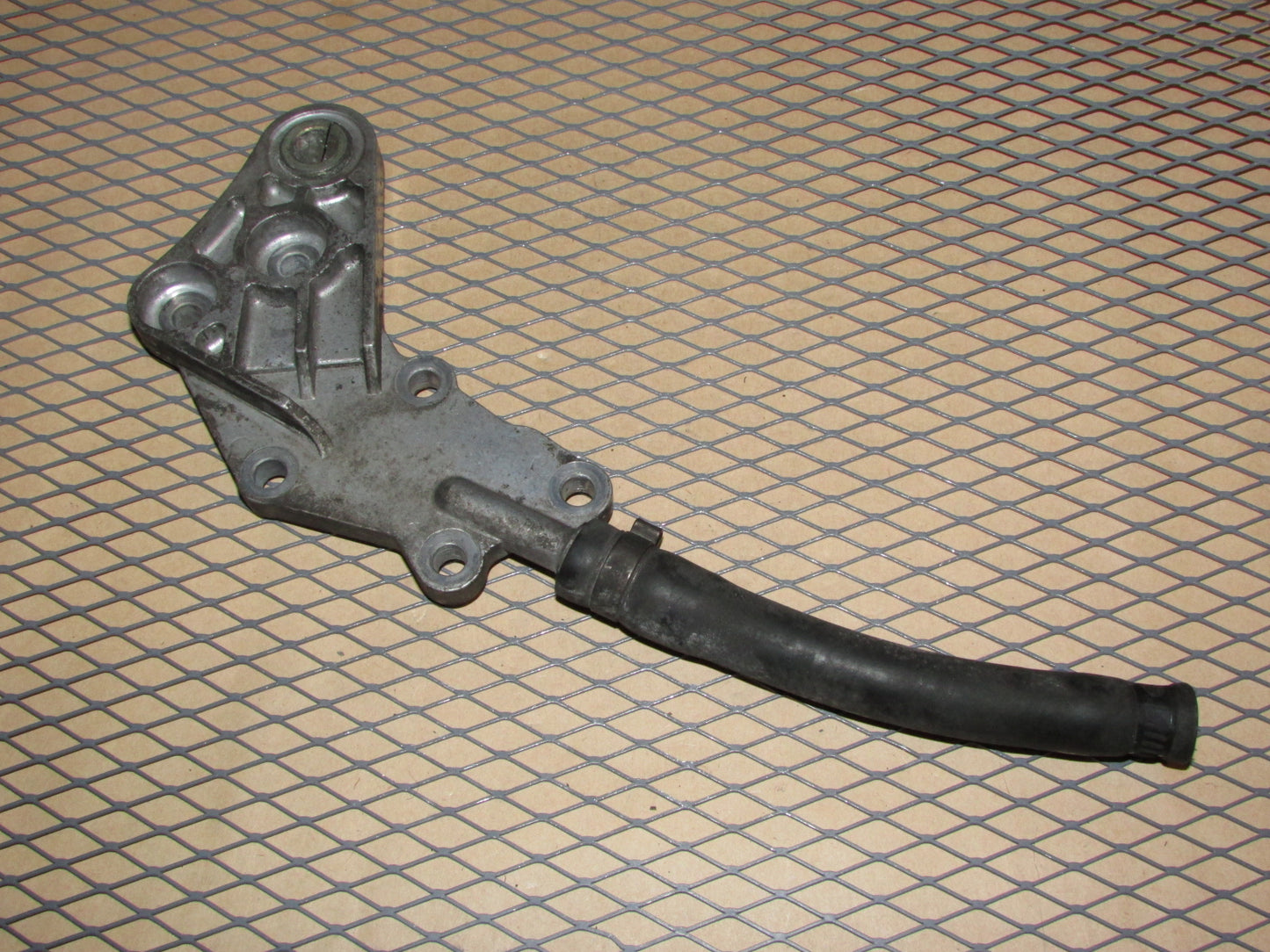99 00 01 02 Porsche 911 Carrera OEM Alternator Bracket & Coolant Block Plate Fitting