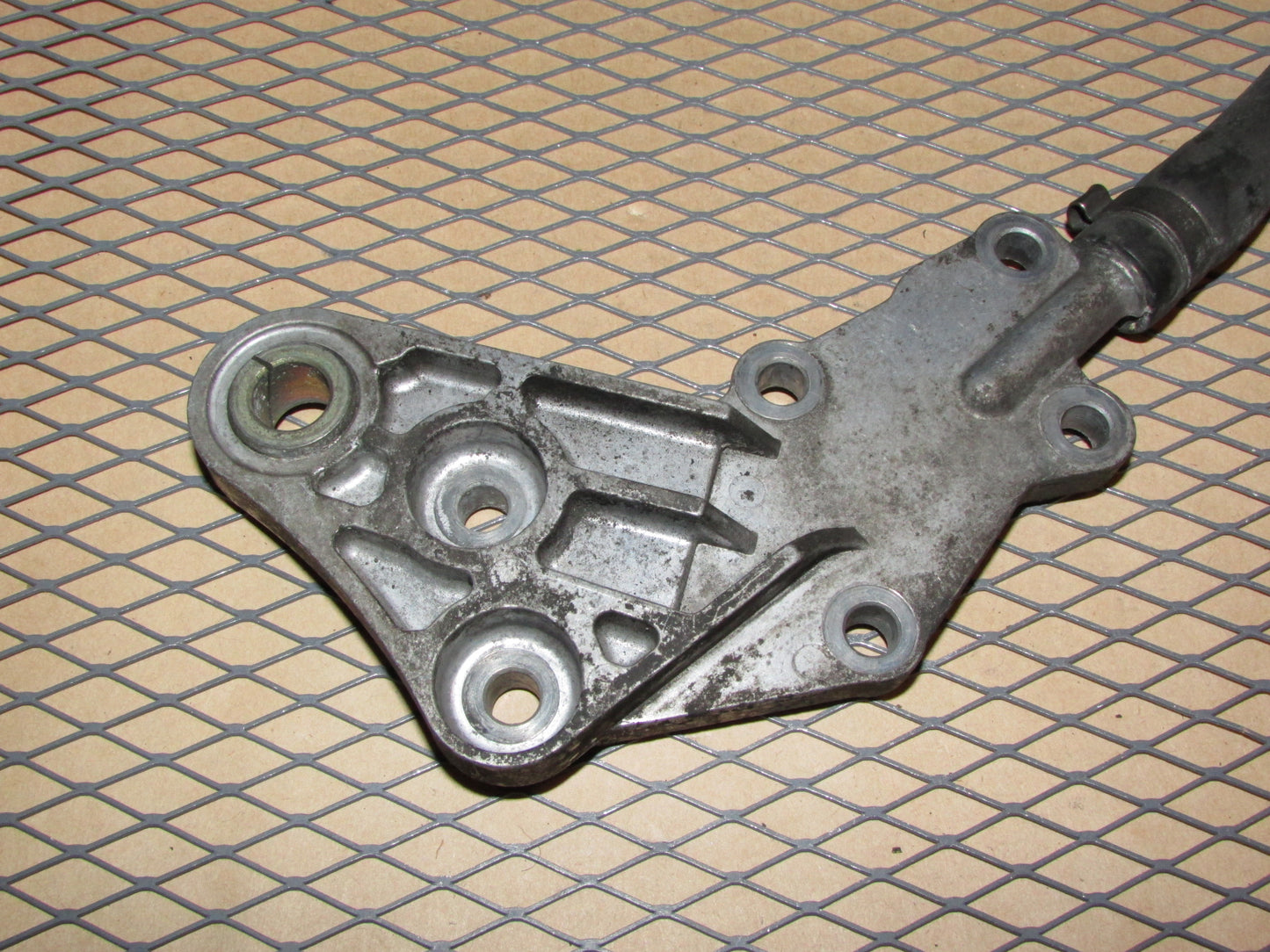 99 00 01 02 Porsche 911 Carrera OEM Alternator Bracket & Coolant Block Plate Fitting