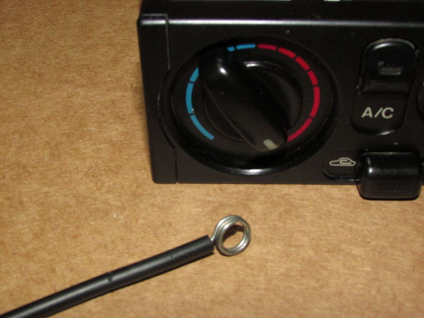 99 00 Mazda Miata OEM Hvac Climate Control Temperature Cold Hot Air Cable