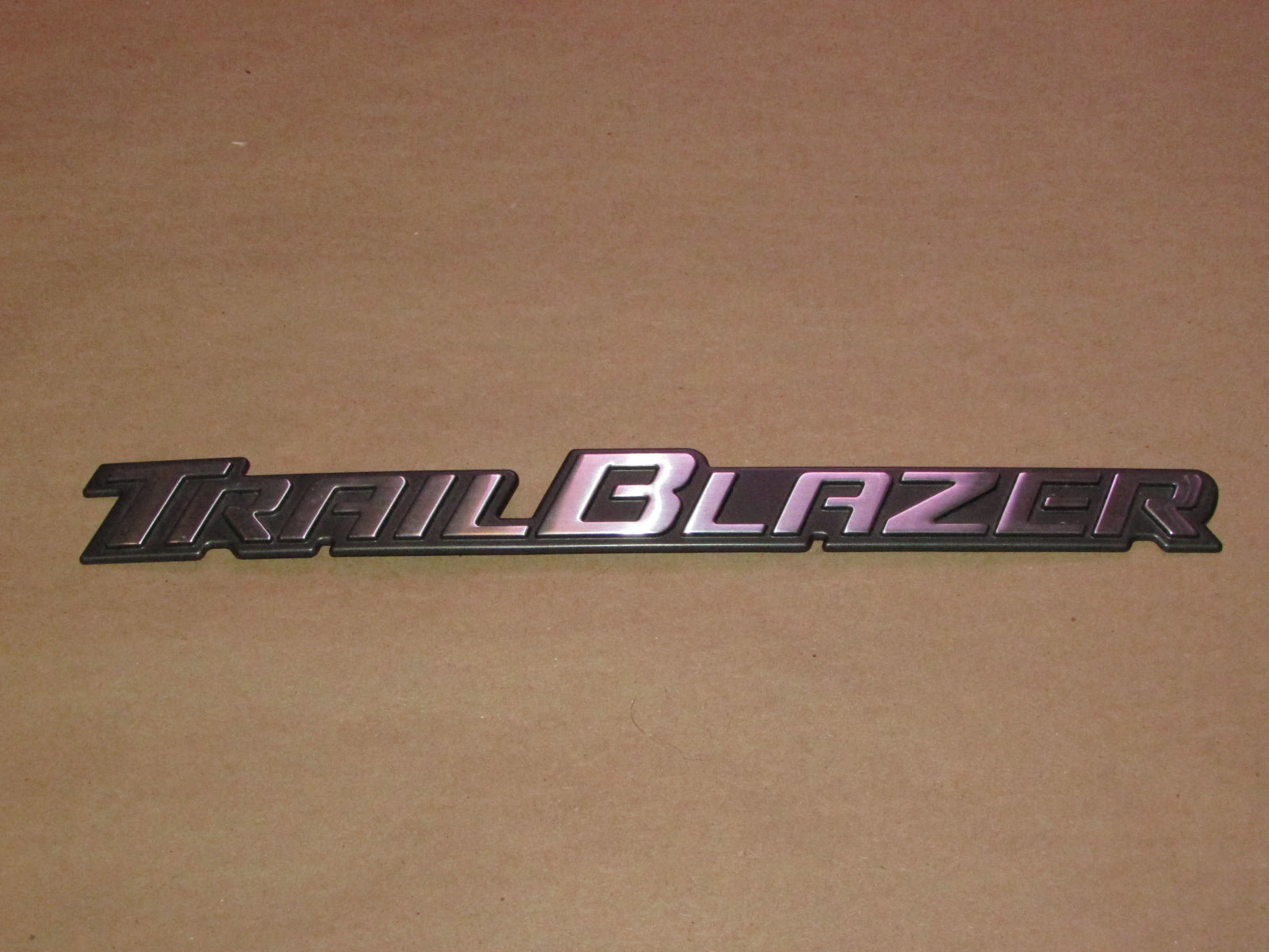 02 03 04 05 Chevrolet TrailBlazer OEM Rear Door Tailgate Trail Blazer Emblem Badge