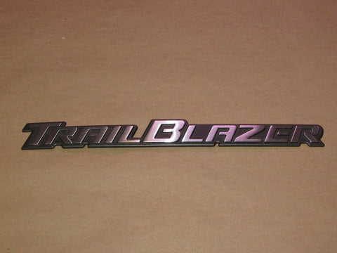 02 03 04 05 Chevrolet TrailBlazer OEM Rear Door Tailgate Trail Blazer Emblem Badge