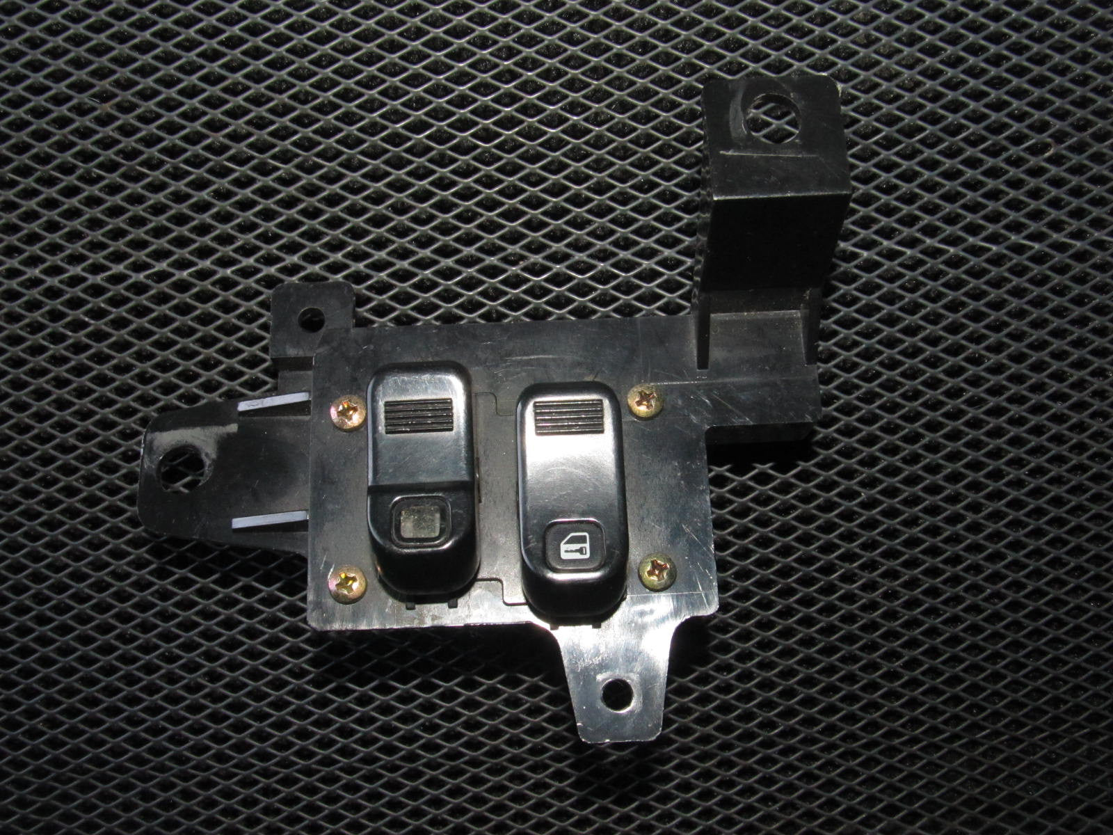 91-93 Dodge Stealth OEM Black Window & Door Lock Switch - Right - Passenger's Side