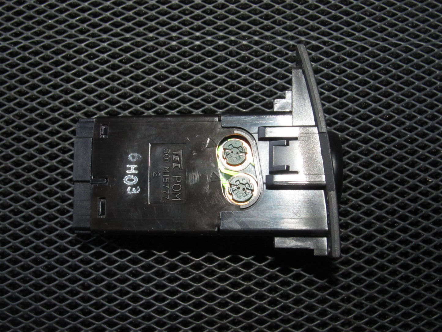96-00 Honda Civic OEM Black Defogger Defroster Switch