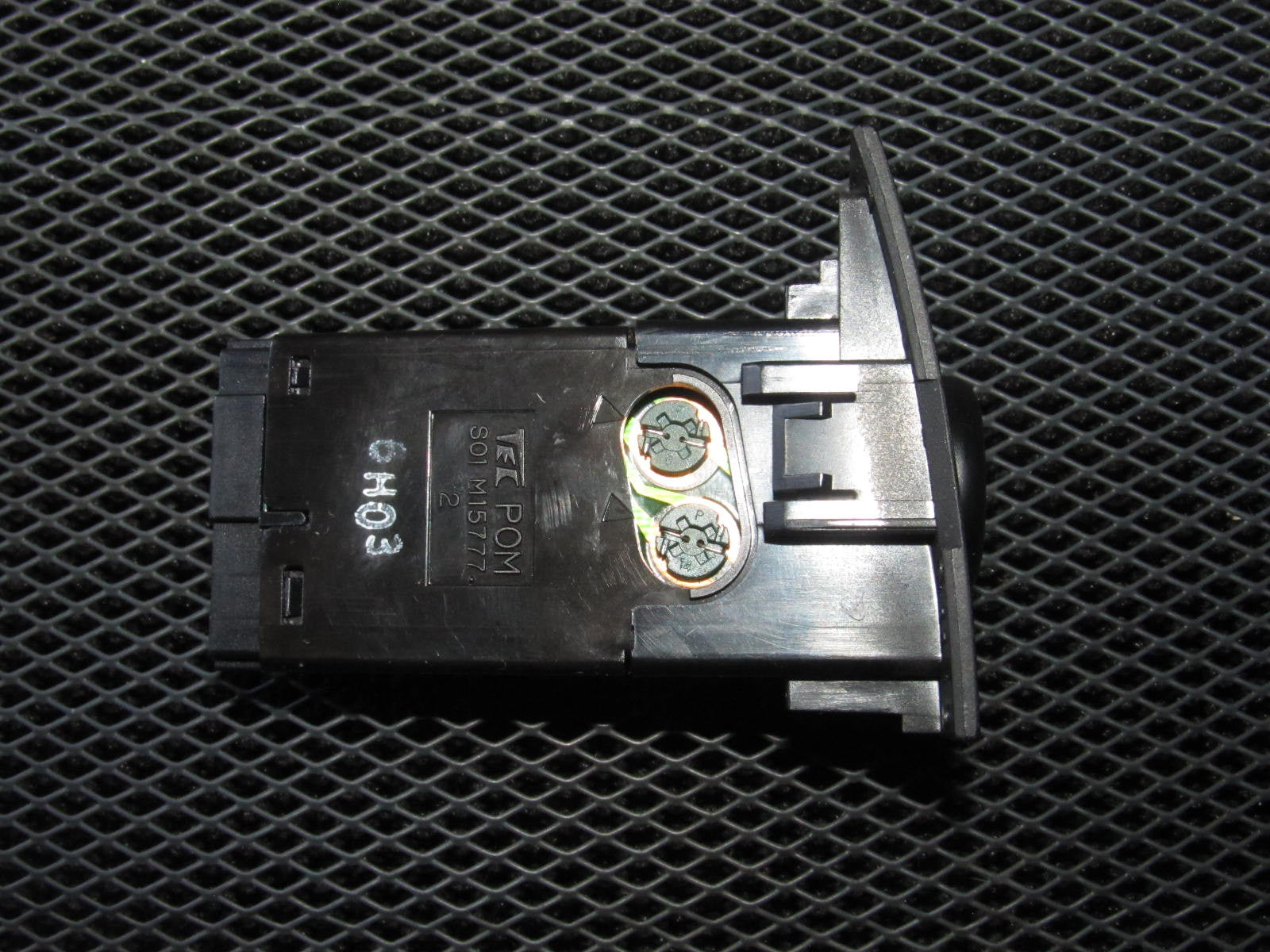 96-00 Honda Civic OEM Black Defogger Defroster Switch
