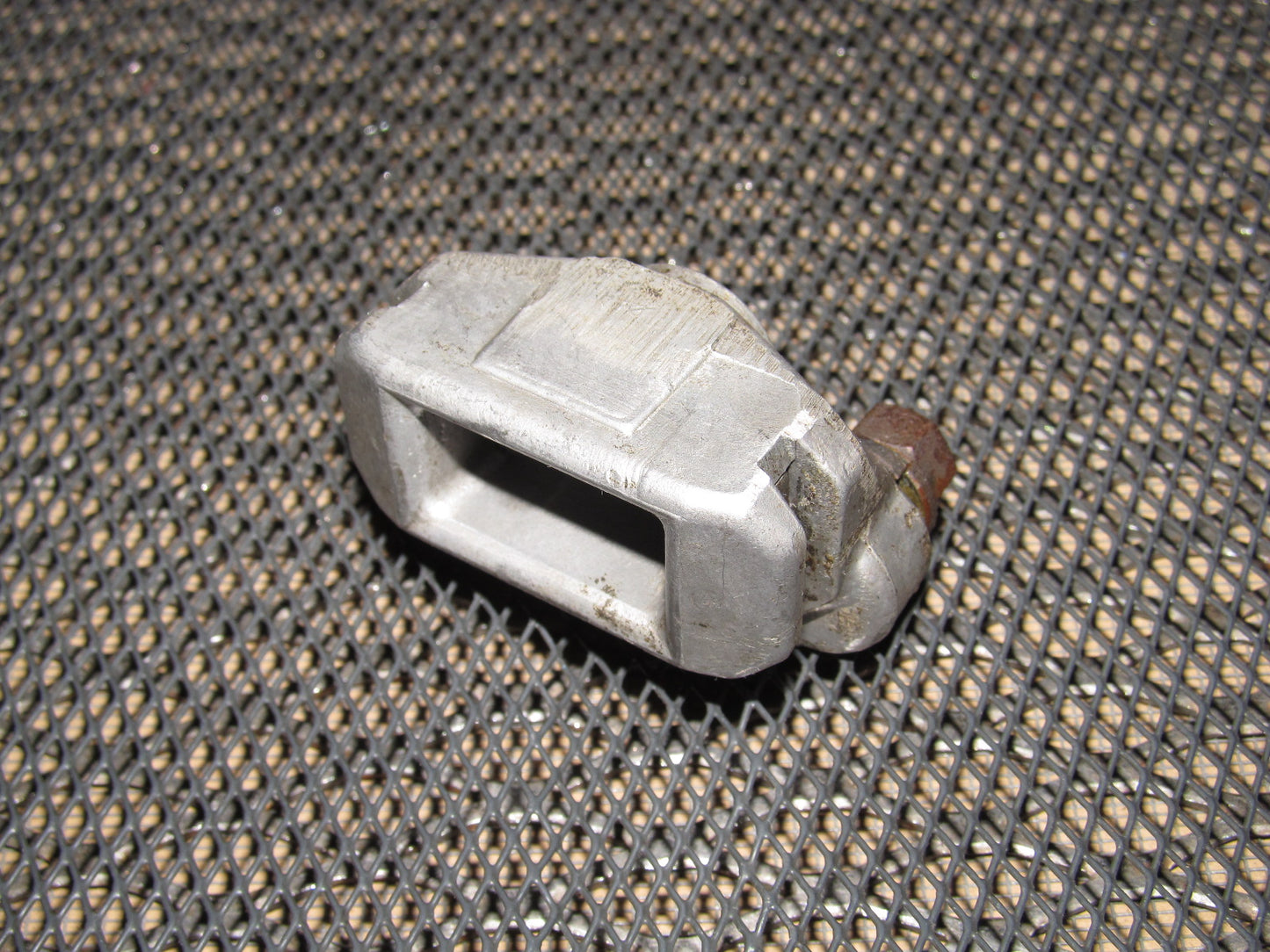 72 73 Datsun 240z OEM Rear Drum Brake Anchor Block - Right
