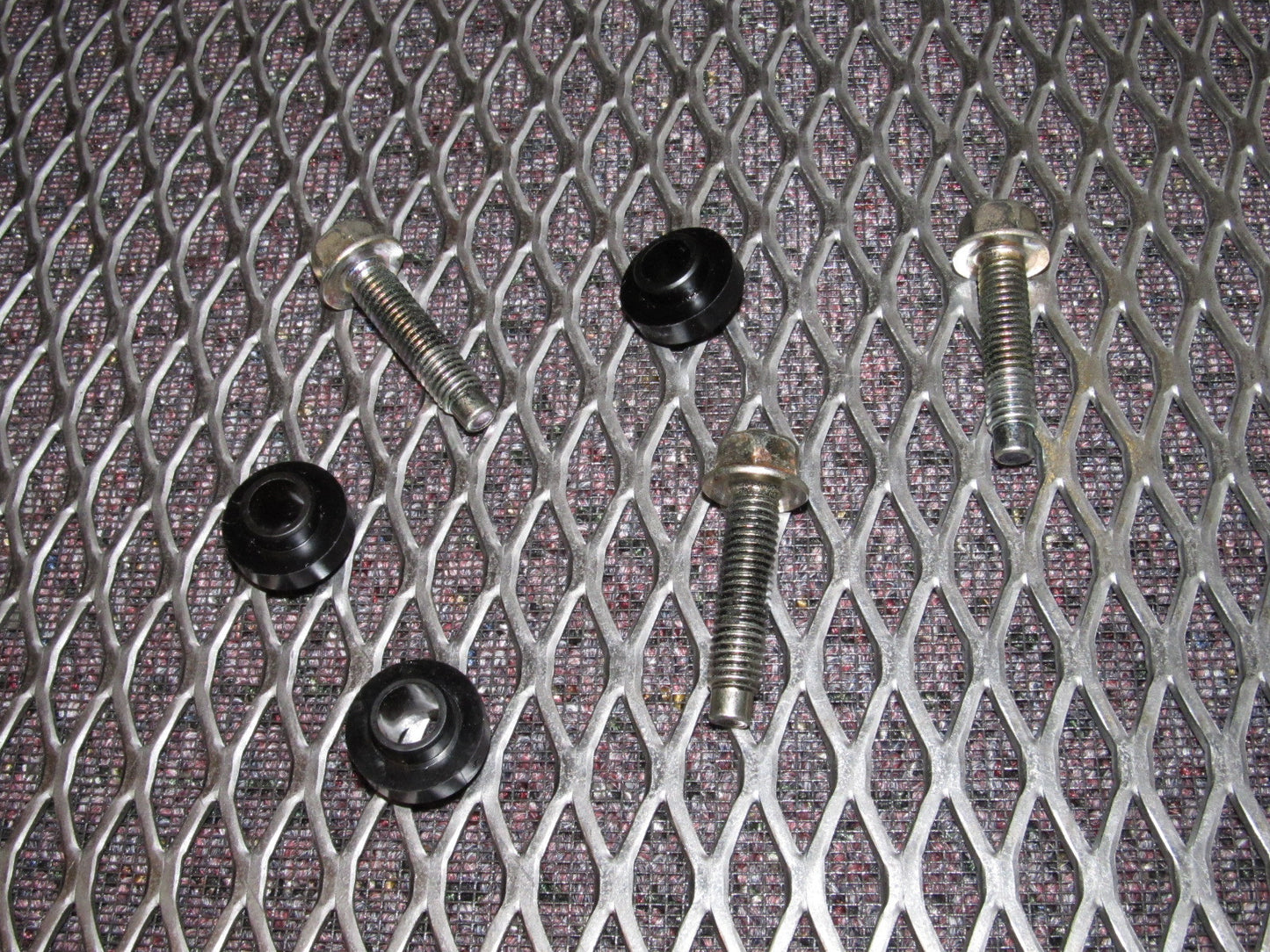 99 00 Mazda Miata OEM Fuel Rail Mounting Bolt & Spacer