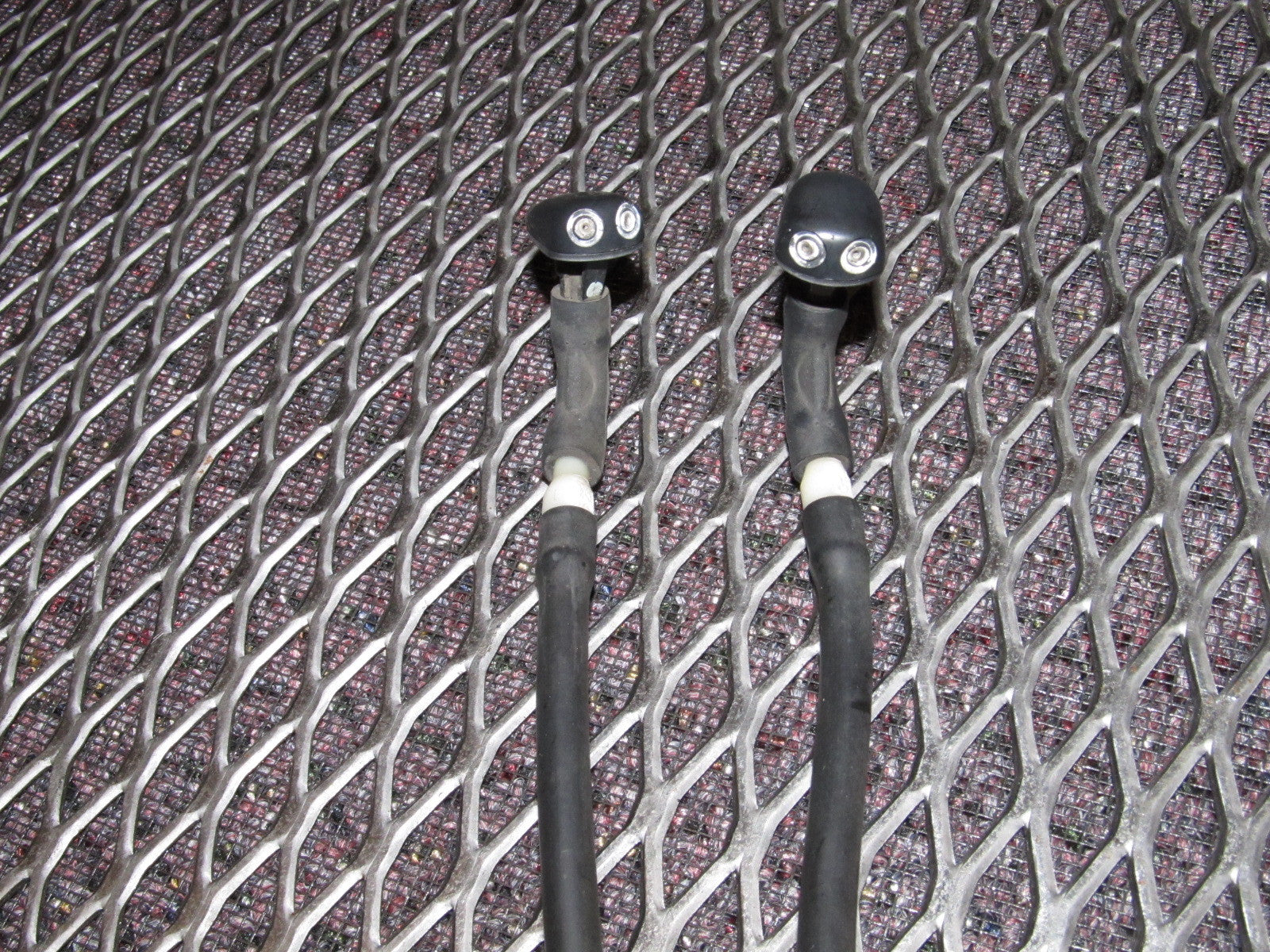 99 00 Mazda Miata OEM Hood Wiper Washer Nozzle Set