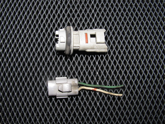 89-92 Toyota Supra OEM Front Side Marker Bulb Socket & Harness