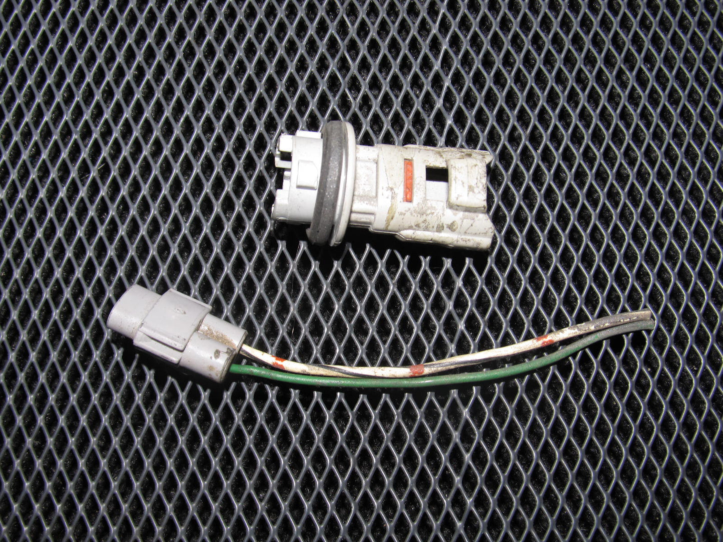 89-92 Toyota Supra OEM Front Side Marker Bulb Socket & Harness
