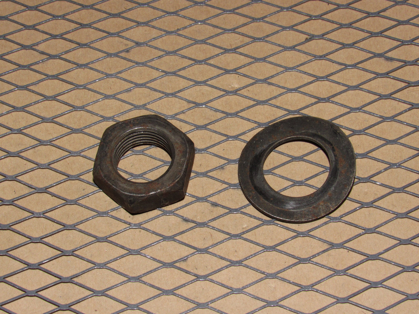 68 69 70 71 Volkswagen Beetle OEM Steering Wheel Lock Nut & Washer