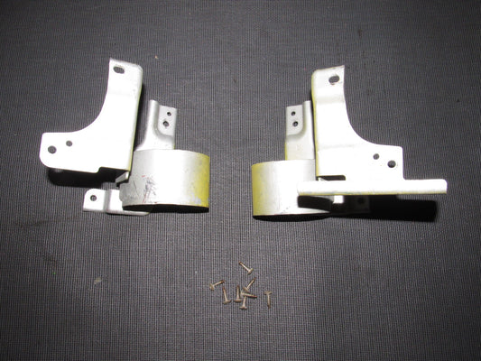 98 99 00 01 Acura Integra OEM Front Bumper Signal Light Bracket - Set