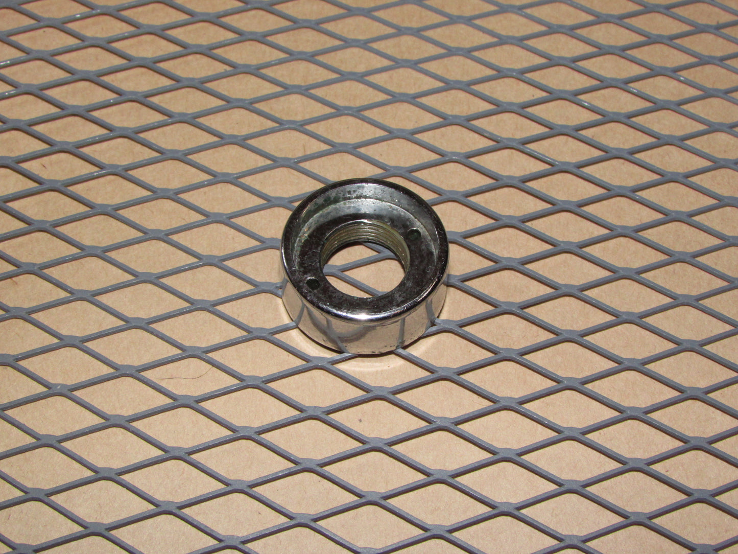 79 80 81 82 83 Datsun 280zx OEM Power Mirror Switch Chrome Lock Ring