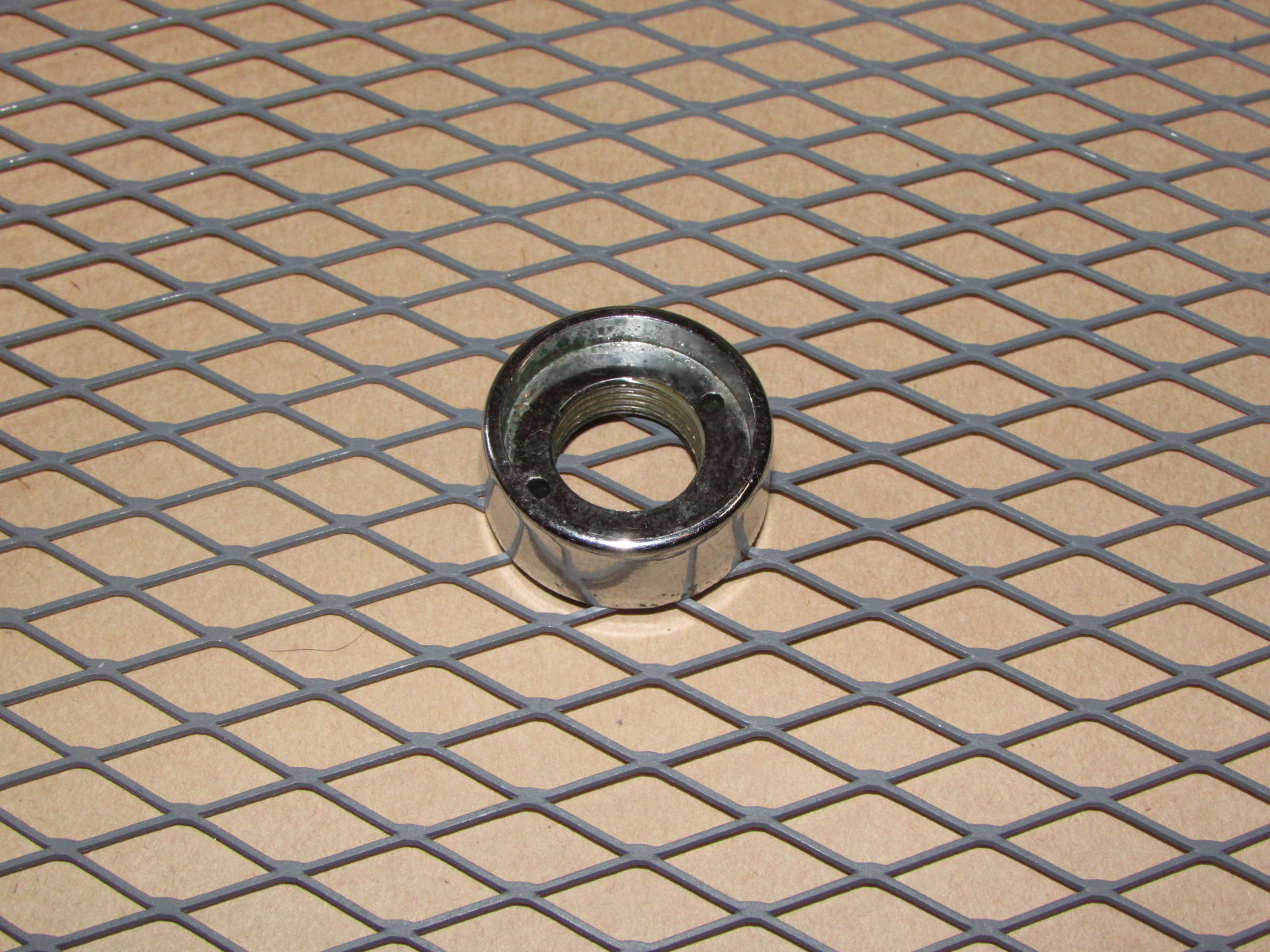 79 80 81 82 83 Datsun 280zx OEM Power Mirror Switch Chrome Lock Ring