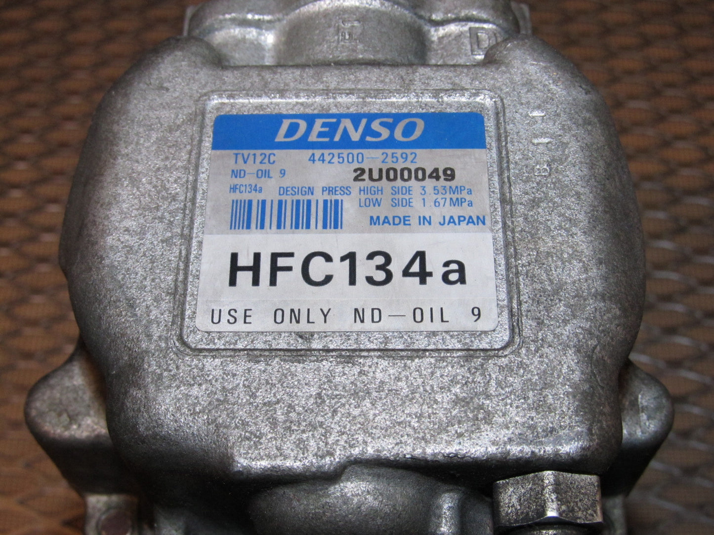 99 00 Mazda Miata OEM A/C Compressor & Clutch