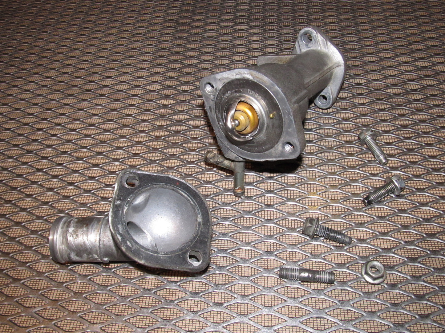 99 00 Mazda Miata OEM Engine Thermostats Housing & Water Neck