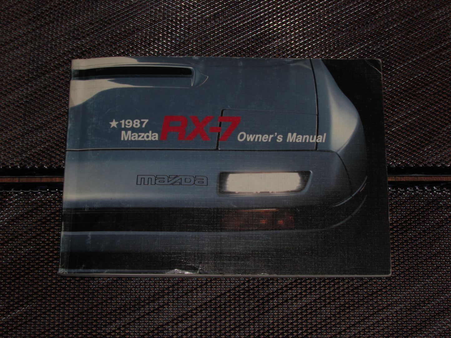Mazda RX7 (1987) Owners Manual