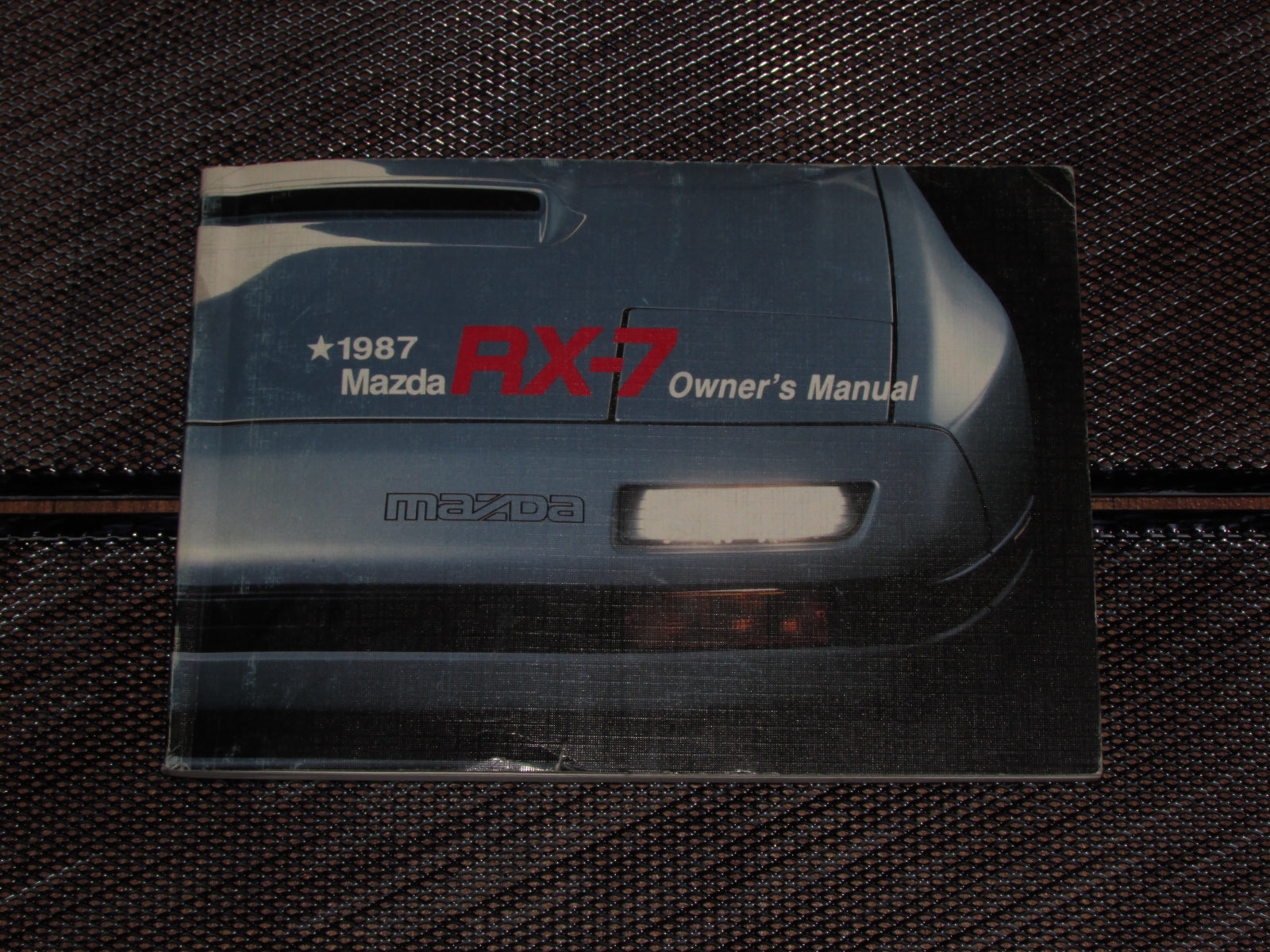 Mazda RX7 (1987) Owners Manual